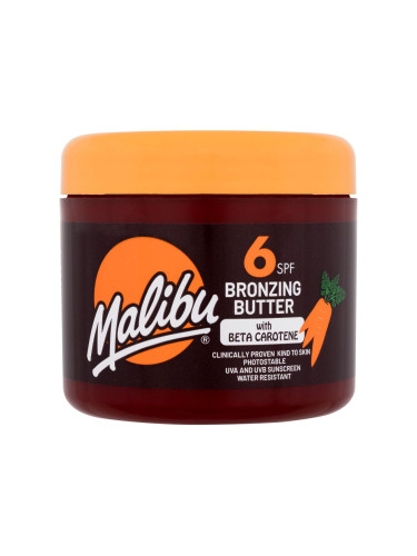 Malibu Bronzing Butter With Carotene SPF6 Слънцезащитна козметика за тяло за жени 300 ml