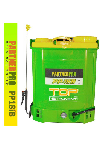 Пръскачка акумулаторна PARTNERPro PP-18B, 18л, 12V/8Ah, 4 bar