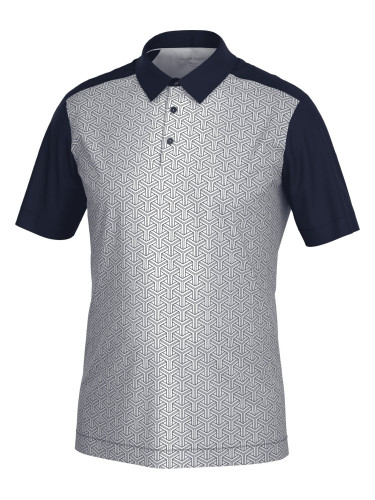 Galvin Green Mile Mens Breathable Short Sleeve Shirt Navy/Cool Grey XL