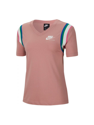 Nike NSW HRTG TOP W Дамска тениска, розово, размер