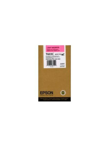 Касета ЗА EPSON STYLUS PRO 7800/9800 - T603C - Light Magenta - P№ C13T603C00