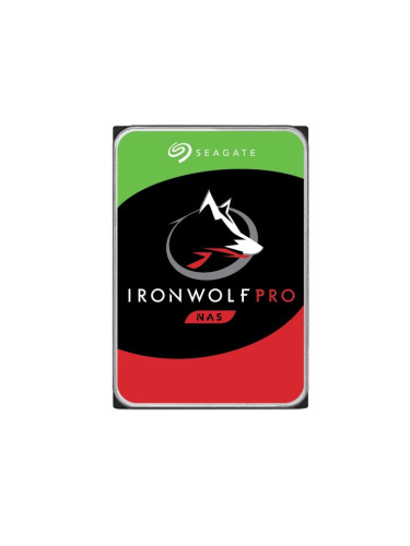 Твърд диск 12TB Seagate IronWolf Pro, SATA 6Gb/s, 7200 rpm, 256MB кеш, 3.5" (8.89cm)