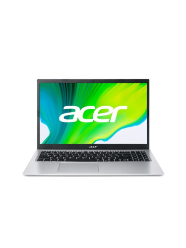 Лаптоп Acer Aspire 3 A315-35 (NX.A6LEX.00L)(сребрист), двуядрен Jasper Lake Intel Celeron N4500 1.1/2.8 GHz, 15.6" (39.62 cm) Full HD Anti-Glare Display, (HDMI), 8GB DDR4, 512GB SSD, 2x USB 3.0, No OS