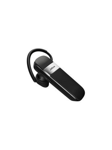Bluetooth слушалка Jabra Talk 15 SE (100-92200901-02), до 7 часа време за разговори, Bluetooth 5.0, до 10 м., Auto Pairing, работи с до 2 устройства едновременно, черна