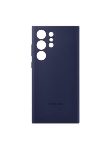 Калъф за Samsung Samsung Galaxy S23 Ultra, Silicon Cover Navy (EF-PS918TNEGWW), силиконов, син