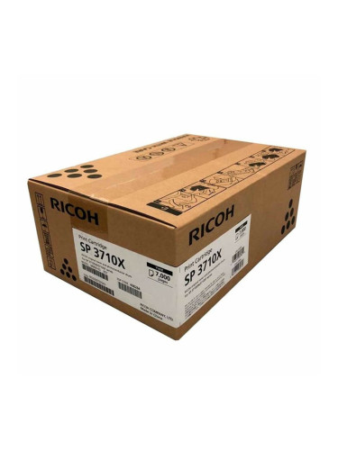 Тонер касета за Ricoh M 320 F/P 311/SP 3700 Series/SP 3710 DN/SP 3710 SF - Black - 408285 - Ricoh SP 3710X, Заб.: 7000к