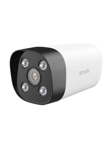 IP камера Tenda IT7-LRS, насочена "bullet" камера, 4Mpix(2560x1440@30fps), 4mm обектив, H.265+/H.265/H.264, IR осветеност (до 30m), външна IP67, вграден микрофон
