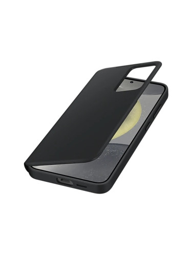 Калъф за Samsung Galaxy S24+, пластмасов, Samsung Smart View Wallet, черен