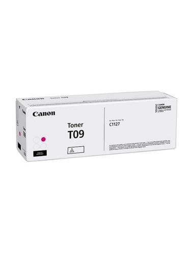 Тонер касета за Canon i-SENSYS X C1127 series, Magenta - 3018C006AA - Canon CRG-T09M, оригинален, Заб.: 5900 брой копия