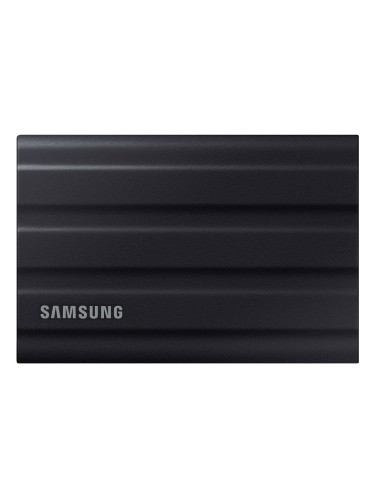 Памет SSD 4TB, Samsung T7 Shield Black (MU-PE4T0S/EU_2Y), USB 3.2 Gen 2, външна, скорост на четене до 1050MB/s, скорост на запис до 1000 MB/s