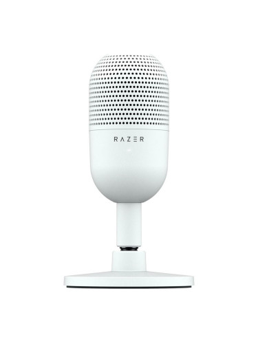 Микрофон Razer Seiren V3 Mini, кондензаторен, суперкардиоиден, бял