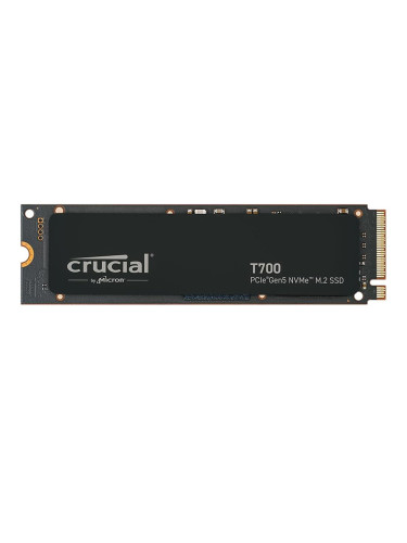 Памет SSD 1TB Crucial T700, NVMe, M.2 (2280), скорост на четене до 11700MB/s, скорост на запис до 9500MB/s