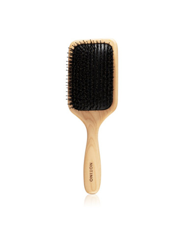 Notino Hair Collection Flat brush with boar bristles плоска четка с косми от глиган 1 бр.
