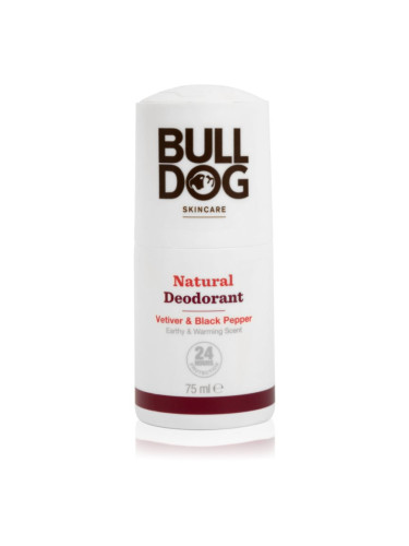 Bulldog Natural Vetiver and Black Pepper дезодорант 75 мл.