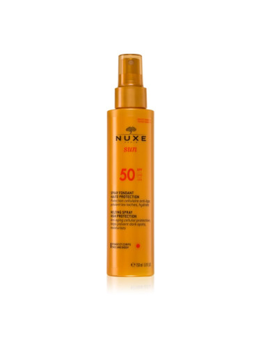 Nuxe Sun Melting Spray High Protection спрей за загар с висока UV защита 150 мл.