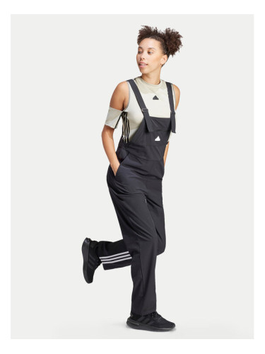 adidas Гащеризон Dance All-Gender IN1816 Черен Regular Fit