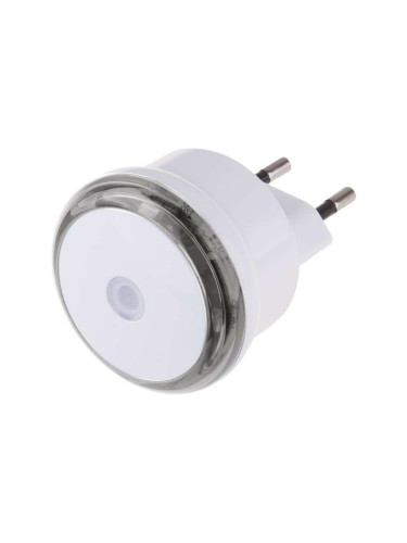 LED нощна лампа в контакта с фотосензор 3xLED / 0.5W / 230V