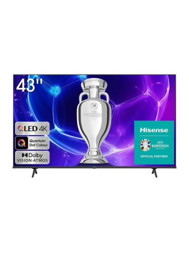 Телевизор Hisense 43E7KQ SMART TV , QLED , 43 inch, 109 см