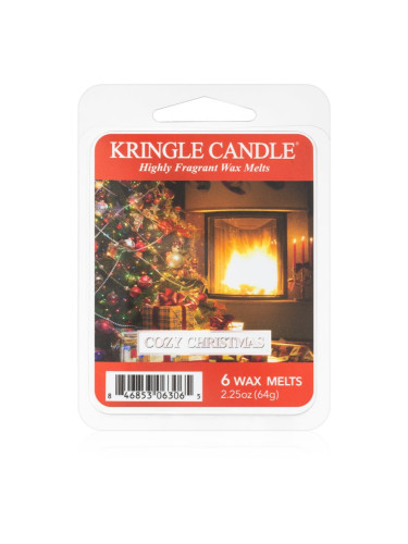 Kringle Candle Cozy Christmas восък за арома-лампа 64 гр.