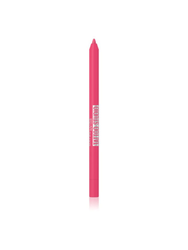 MAYBELLINE NEW YORK Tattoo Liner Gel Pencil молив-гел за очи цвят Ultra Pink 1.3 гр.