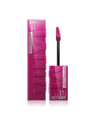 MAYBELLINE NEW YORK SuperStay Vinyl Ink дълготрайно течно червило 170 UNAFRAID 4.2 мл.