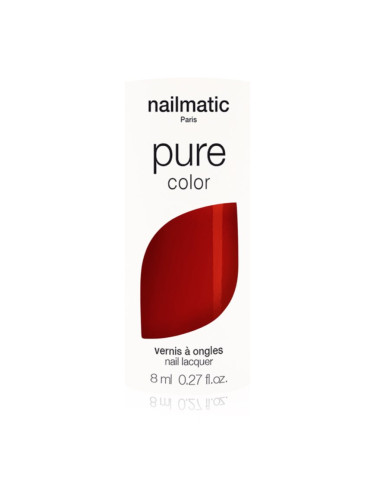 Nailmatic Pure Color лак за нокти PETRA- Red 8 мл.