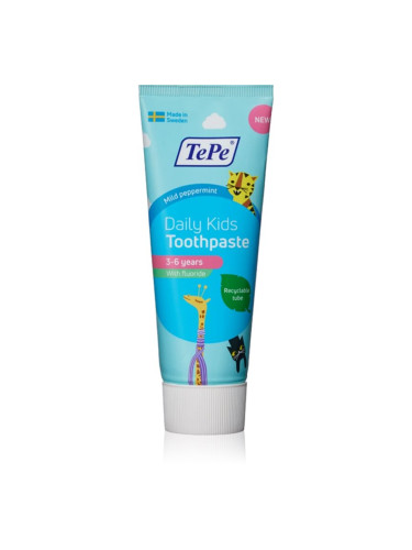TePe Daily Kids паста за зъби за деца над 3 г. 75 мл.