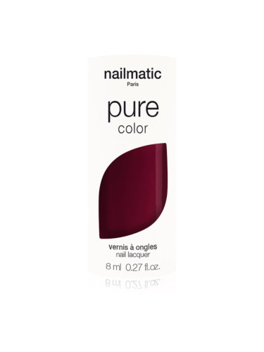 Nailmatic Pure Color лак за нокти GRACE-Rouge Noir /Black Red 8 мл.