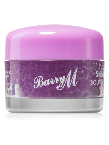 Barry M Soufflé Lip Scrub пилинг за устни цвят Sweet Candy 15 гр.
