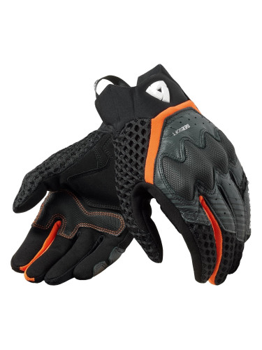 Rev'it! Gloves Veloz Black/Orange XL Ръкавици
