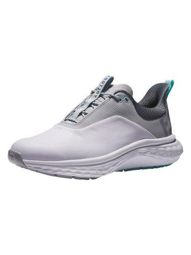 Footjoy Quantum Mens Golf Shoes White/White/Grey 41