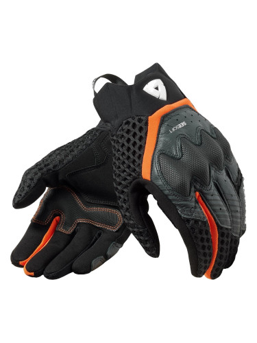 Rev'it! Gloves Veloz Black/Orange 2XL Ръкавици