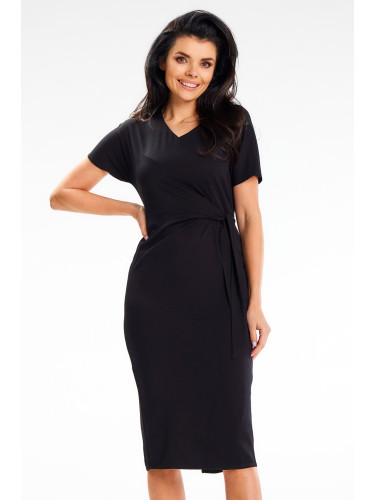 Awama Woman's Dress A641 Black