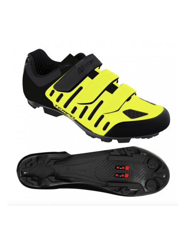 Force MTB Tempo Cycling Shoes Yellow/Black