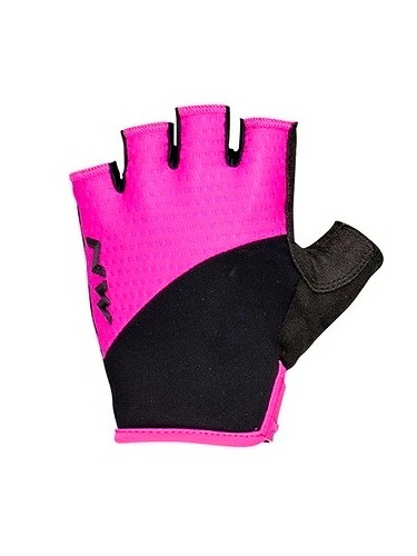 Dámské cyklistické rukavice NorthWave  Fast růžovo-černé