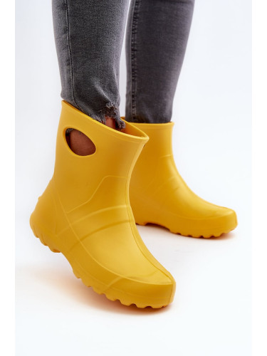 Women's Waterproof Boots LEMIGO GARDEN Yellow