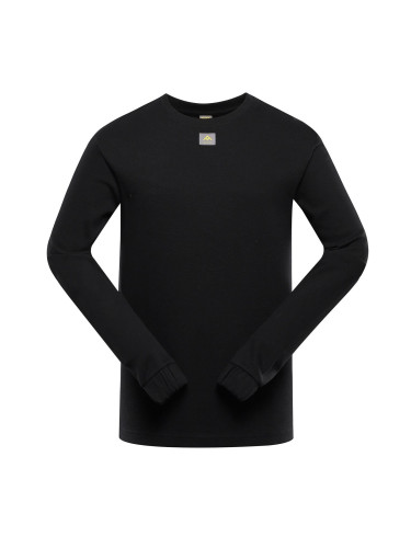 Men's sweatshirt nax NAX LOGEN black