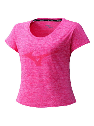 Dámské tričko Mizuno Core RB Graphic Tee růžové, M