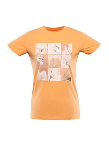 Orange women's T-shirt NAX NERGA