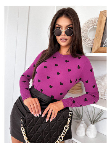 FREYJA women's sweater purple Dstreet