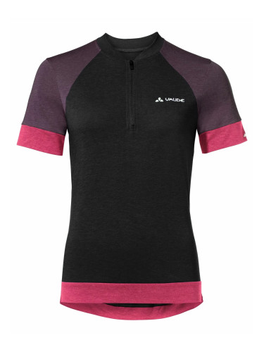 Women's cycling jersey VAUDE Altissimo Q-Zip Shirt Black 38