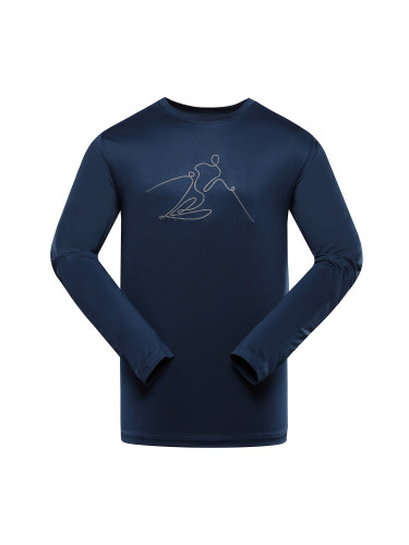 Men's quick-drying T-shirt ALPINE PRO LOUS gibraltar sea variant pa