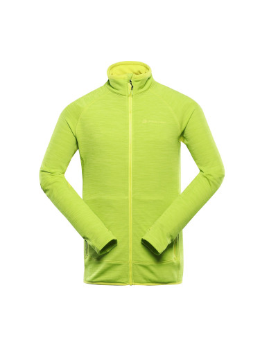 Men's quick-drying sweatshirt with cool-dry ALPINE PRO ONNEC sulphur spring