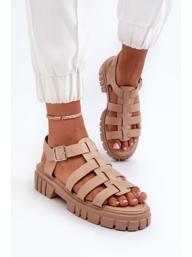 Women's Roman sandals beige Rosarose