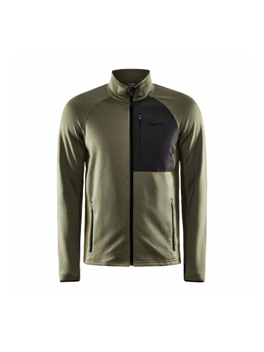 Men's Craft ADV Tech Fleece Thermal Green Sweatshirt