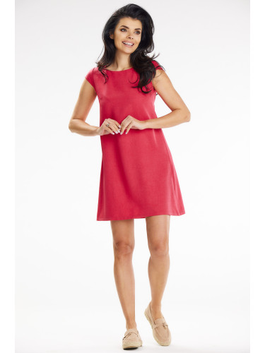 Awama Woman's Dress A647 Fuchsia