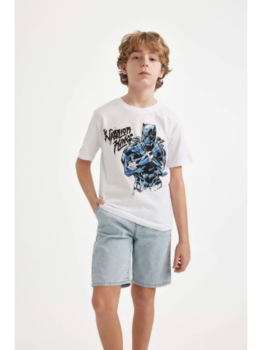DEFACTO Boy Marvel Regular Fit Crew Neck Short Sleeve T-Shirt