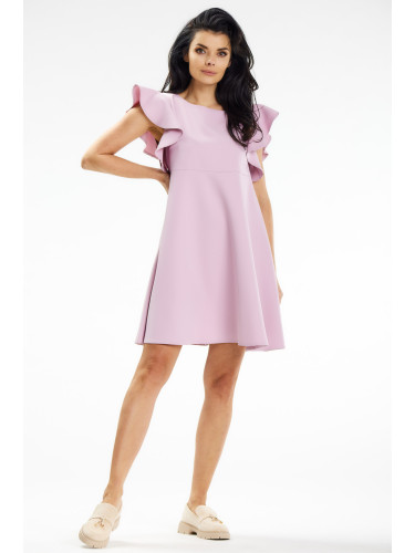 Awama Woman's Dress A643 Dirty Pink