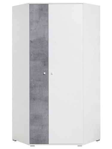 Гардероб Sigma II corner-White-Gray