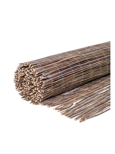 Плетена тръстика - Плътен орехов прът-500 x 100 cm.